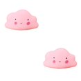 thumbnail image 4 of Transemion Mini LED Night Light Children Bedroom Cartoon Bedside Moon Star Nightlight Gift pink cloud 2Set, 4 of 6