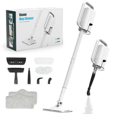 ONSON Steam Mop, 6-in-1 Detachable Handheld Steam Mop Cleaner with 2 Microfiber Pads for Hard Floor, Carpet