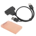 thumbnail image 4 of 2.5in Drive Protection Box, High Speed Stable Hard Disk Cable  Compatibility Dual Way Opening  For 2.5in  HDD SSD Red, 4 of 8