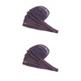 thumbnail image 1 of kurtrusly 5pcs Hair Net for Making Ponytail Caps Hair Wig Accessories Net Weaving brown length 19.2cm 2Set, 1 of 6
