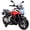 Rouge, variant on Qaba Honda Licensed 12V Electric Motorcycle with Headlights Music, Blue
