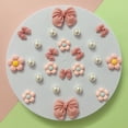 thumbnail image 3 of Elegant Pearl Resin Flower Shoe Charms Decorative Accessories For Women Girls Birthday Party, 3 of 4