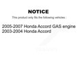 thumbnail image 2 of Transit Auto Rear Drum Brake and Wheel Hub Bearing Assembly Kit for Car Honda Accord - Left Right Side (Driver Passenger) K7D-100452, 2 of 11