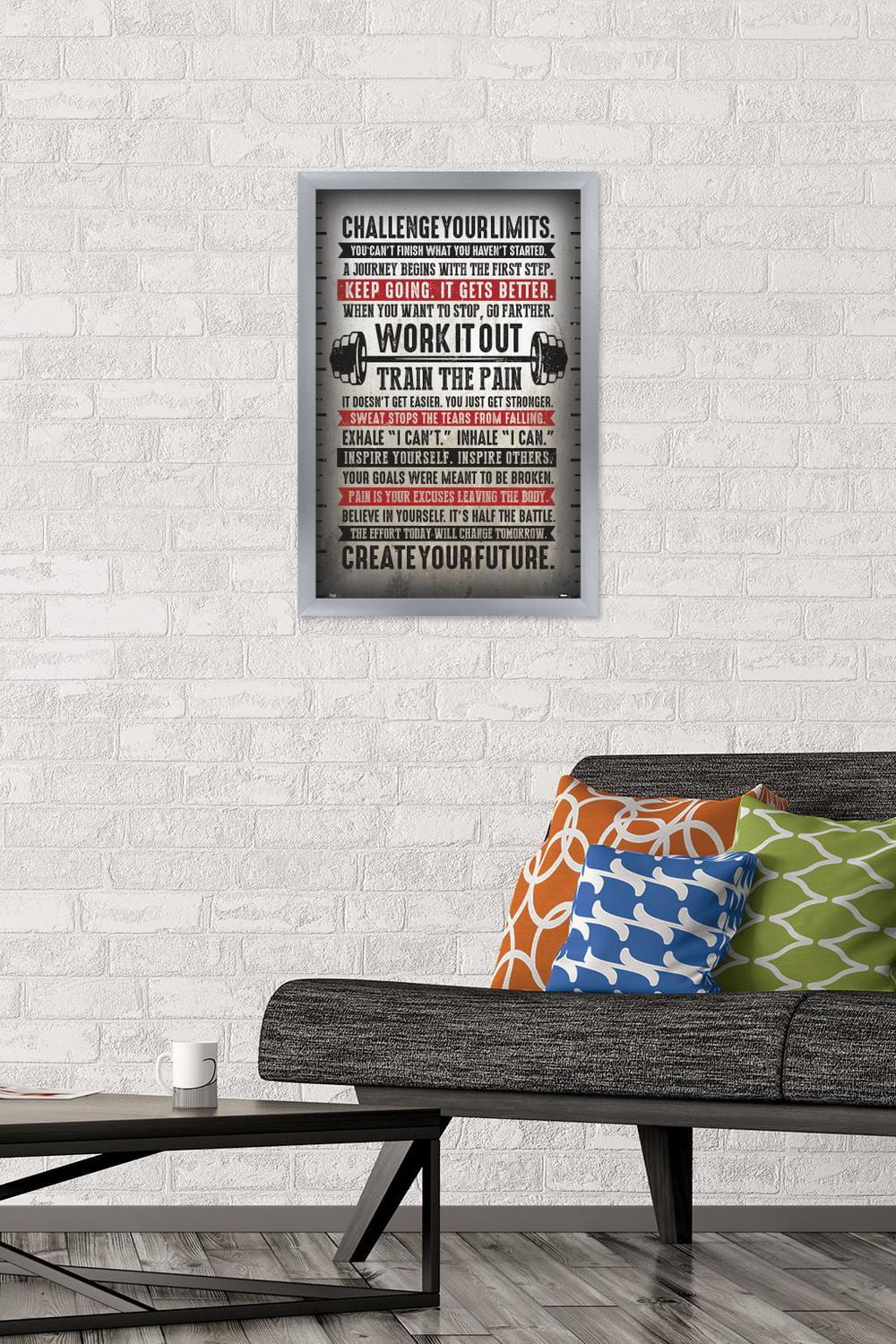 Challenge Your Limits Wall Poster