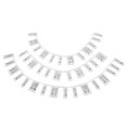 thumbnail image 1 of Piano Keyboard Stickers Removable Design 88 Keys Black Waterproof Reusable Silicone Piano Notes Guide Labels, 1 of 14