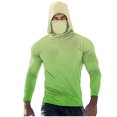 thumbnail image 2 of Handshe Chandail à Capuchon d'Été pour Homme à Imprimé Soleil, Léger et Respirant, Protection Solaire UPF 50+, Manches Longues, pour la Randonnée, la Course et les Activités de Plein Air, Grande Taille, 2 of 5