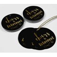 thumbnail image 4 of Inkdotpot Étiquettes Suspendues en Papier Doré Cheers To Retirement 50 Pcs, 4 of 6