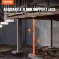 thumbnail image 2 of VEVOR Adjustable Floor Jack Post House Floor Leveling Lift 56"-100" Height Range, 2 of 9