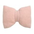 thumbnail image 2 of Dvkptbk Cotton Bow Pillows and Linen Pillow Solid Color Sofa Pillow Cushion Two Purpose Bow Pillow Lumbar Pillow 16X12 Inches Motheres Day Gift Pillow Bedding, 2 of 6