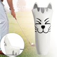 thumbnail image 5 of pitrice Golf Head Covers Mallet Putter Professionals Outdoor Training Equipment Straight White, 5 of 5