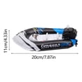 thumbnail image 3 of Hearth & Gear Mini Inflatable Kayak Play Boat Portable Water For Kids & Adults Easy Setup Durable For Lakes & Pools Makeup Applicator Sponge Soft Aluminum for Loofah Stick for Back Back Applicator, 3 of 7
