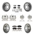 thumbnail image 1 of Transit Auto Front Rear Disc Brake Caliper Coated Rotors and Semi-Metallic Pads Kit (10Pc) for Car Honda Accord Acura TSX KCG-100822P, 1 of 11