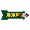 thumbnail image 1 of SignMission P-ARROW-999795 6 x 18 in. Wide Jackpot Arrow Sign, 1 of 4
