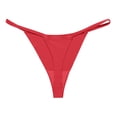 thumbnail image 1 of Birdeem Mode Femmes Couleur Unie String Taille Basse en Dentelle Respirant Sans Trace pour Filles, 1 of 3
