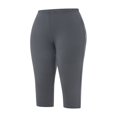 thumbnail image 4 of Pantalons de Manchette Extensibles à Taille Moyenne pour Femmes, 4 of 9