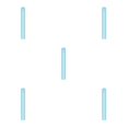 thumbnail image 3 of maskred 1/2/3/5 Travel-Friendly Curling Iron With Locked Safety And Style Combined Compact blue 5PCS, 3 of 6