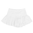 thumbnail image 1 of Summer Pleated Skirt, Breathable Elastic Tennis Skirt Fashionable Soft With Pockets For Running For Sports For Girls L, 1 of 8
