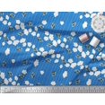 thumbnail image 2 of Soimoi Rayon Fabric Stripe & Floral Artistic Decor Fabric Printed Yard 42 Inch Wide, 2 of 3