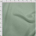 thumbnail image 4 of oneOone Cotton Flex Green Fabric Check Craft Projects Decor Fabric Printed By The Yard 40 Inch Wide, 4 of 5