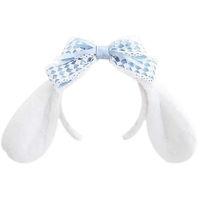 CSChome Hairband for Children Cute Headband - Fuzzy Ears Cosplay Prom Halloween Soft Elastic