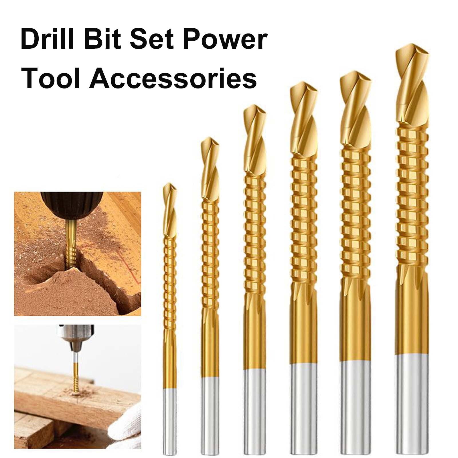6 Pcs Drill Bit Set Power Tool Accessories