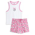 thumbnail image 1 of Hello Kitty Womens Pink Vest and Shorts Pyjama Set, 1 of 6