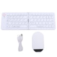 thumbnail image 2 of Foldable  Keyboard with Stand Holder, 67 Keys Portable Wireless Keyboard, Magnetic Closure, Scissor Switch Keys, Slim Folding Keyboard for Phone Tablet Laptop, 2 of 7