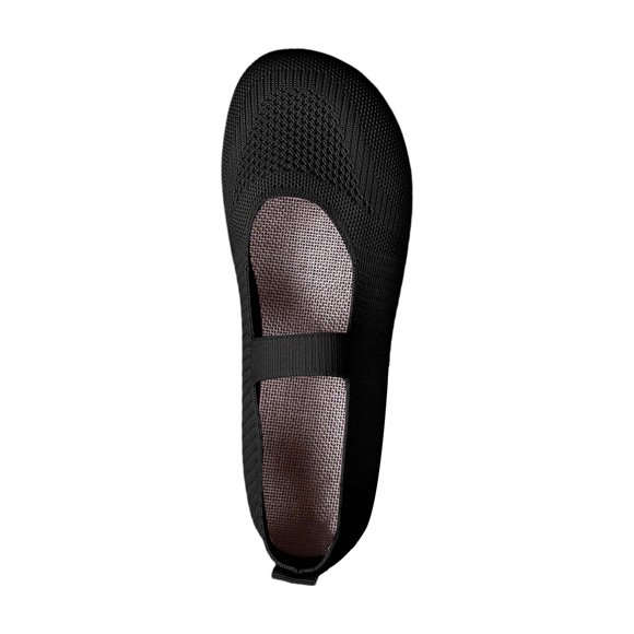 NOKIO Women’s Mesh Mary 𝖩ane Shoes Soft Sole Breathable Summer 𝖥lats with Cushioned Insole Wide Width Comfort Walking Shoes for Women 2024