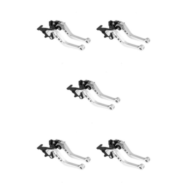Baohd 1/2/3/5 Motorcycle Handle Braking Brake Strong Stability And Of Motorcycles silver 5PCS