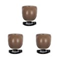 thumbnail image 3 of Decodeary Visors Materials For Clear Easy To Carry Vintage Light brown black 3Set, 3 of 6