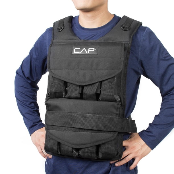 CAP Barbell Adjustable Weighted Vest, 40lb - Walmart.ca