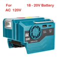 thumbnail image 2 of 18V Battery Outdoor Portable Inverter 200W AC 120- Modified Sine Wave Power Adapter ,Easy to Use, 2 of 7