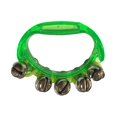 thumbnail image 3 of Milaget Hand Bell Musical Tambourine Mini Percussion Tambourines for Kindergarten Green, 3 of 9