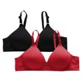 thumbnail image 1 of Plebaso Bras for Women Wireless Push up Bralettes Full Coverage Padded Womens Everyday Bras Multipacks, 1 of 4