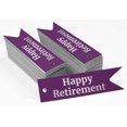 thumbnail image 2 of Inkdotpot Happy Retirement Bottle Tag Real Silver Foil Favor Hang Tags Pack Of 100, 2 of 6