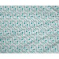 thumbnail image 4 of oneOone Polyester Lycra Turquoise Blue Fabric Koi Fish Ocean Fabric For Sewing Printed Craft Fabric By The Yard 56 Inch Wide, 4 of 4