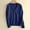 Navy, variant on VgaVtl Long Sleeve Womens Plus Size Sweaters V-Neck Womens Sweaters Cardigan Regular Button up Green Plain Casual Sweaters