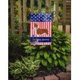thumbnail image 2 of Pembroke Welsh Corgi American Flag Garden Size BB8401GF, 2 of 3