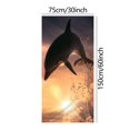thumbnail image 4 of LSLJS Beach Towel Summer Beach Essentials Microfiber Beach Towels Super Lightweight Colorful Bath Towel Sandproof Beach Blanket Multi-Purpose Towel for Travel Swimming Pool 30x60 Inch, 4 of 4