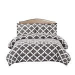 Legacy Decor Comforter with 1 Pillow Sham Goose Down Alternative Ultra Soft Microfiber Grey Color, Twin Size