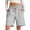 Grey, variant on Yuzhih Women's Lounge Casual Sweat Shorts Soft High Waist Shorts for Summer with Pockets Athletic Gym Loose Shorts