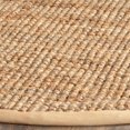 thumbnail image 2 of Safavieh Natural Fiber Collection NF747A Handmade Farmhouse Premium Jute Area Rug, 5 x 5 Square, Natural, 2 of 5