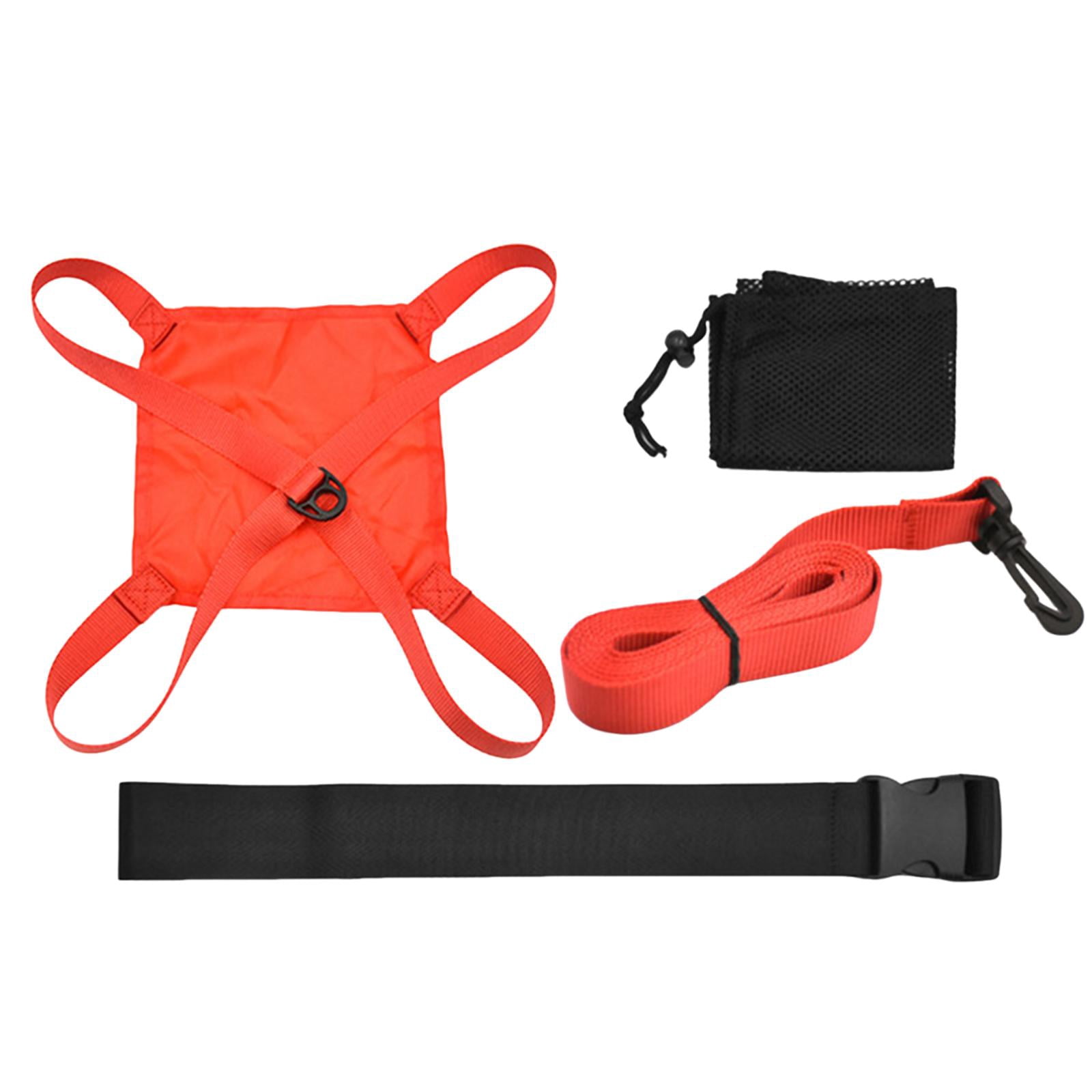 koolsoo Swim Parachute Swimming Resistance Belt Parachute Swimming Strength Training S S