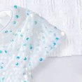 thumbnail image 4 of felwors Robe à Paillettes pour Tout-Petites Filles, Ligne A, Scintillante, Sans Manches, Robe de Mariée, Robes de Fête pour Filles, 4 of 7