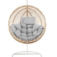 thumbnail image 1 of Coussin pour Chaise Oeuf Suspendue 44"x44 Pouces, Coussin de Remplacement pour Chaise Oeuf Extérieur, Coussin Rond Épais pour Chaises Balançoire, Hamac Lavable, 1 of 6