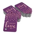 thumbnail image 2 of Inkdotpot Rose Gold Foil Paper Hang Tags Made With Love Text Favor Tags 50 Pieces, 2 of 6