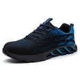 thumbnail image 1 of Men's Sneakers Comfortable Steel Toe Shoes Non- Indestructible Walking Sneakers for Work and Daily Use, 1 of 7