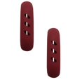 thumbnail image 1 of Oleegame 2PC Kitchen Utensils Set 5PCS Pot Ear Heat Insulation Clip High Temperature Pot Cover Steamer Stir Fry Soup Pot Hand Non Slip Sleeve Red, 1 of 4
