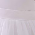 thumbnail image 4 of RXIRUCGD Robe Mignonne Unie à Manches Longues avec une Robe de Princesse et une Robe à Manches Longues à Col Rond Taille Mi-Haute pour une Jeune Fille, Blanc, Taille : 80, 4 of 9