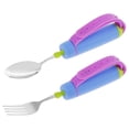 thumbnail image 1 of XYAIYT Adaptive Utensils for Hand Arthritis Patients and Limited Dexterity Weighted Stainless Steel Adjustable Swivel Design for Improved Mobility and Independence in Eating, 1 of 1